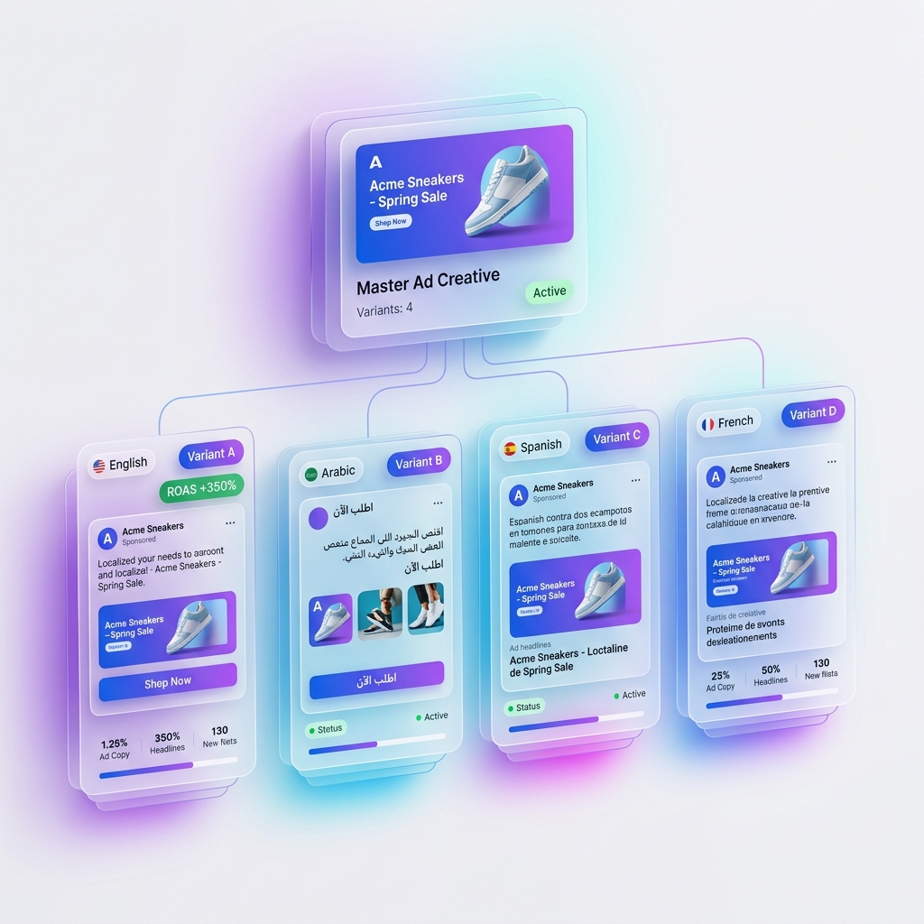 Defeat Ad Fatigue & Scale Global Campaigns With Infinite Ad Variations