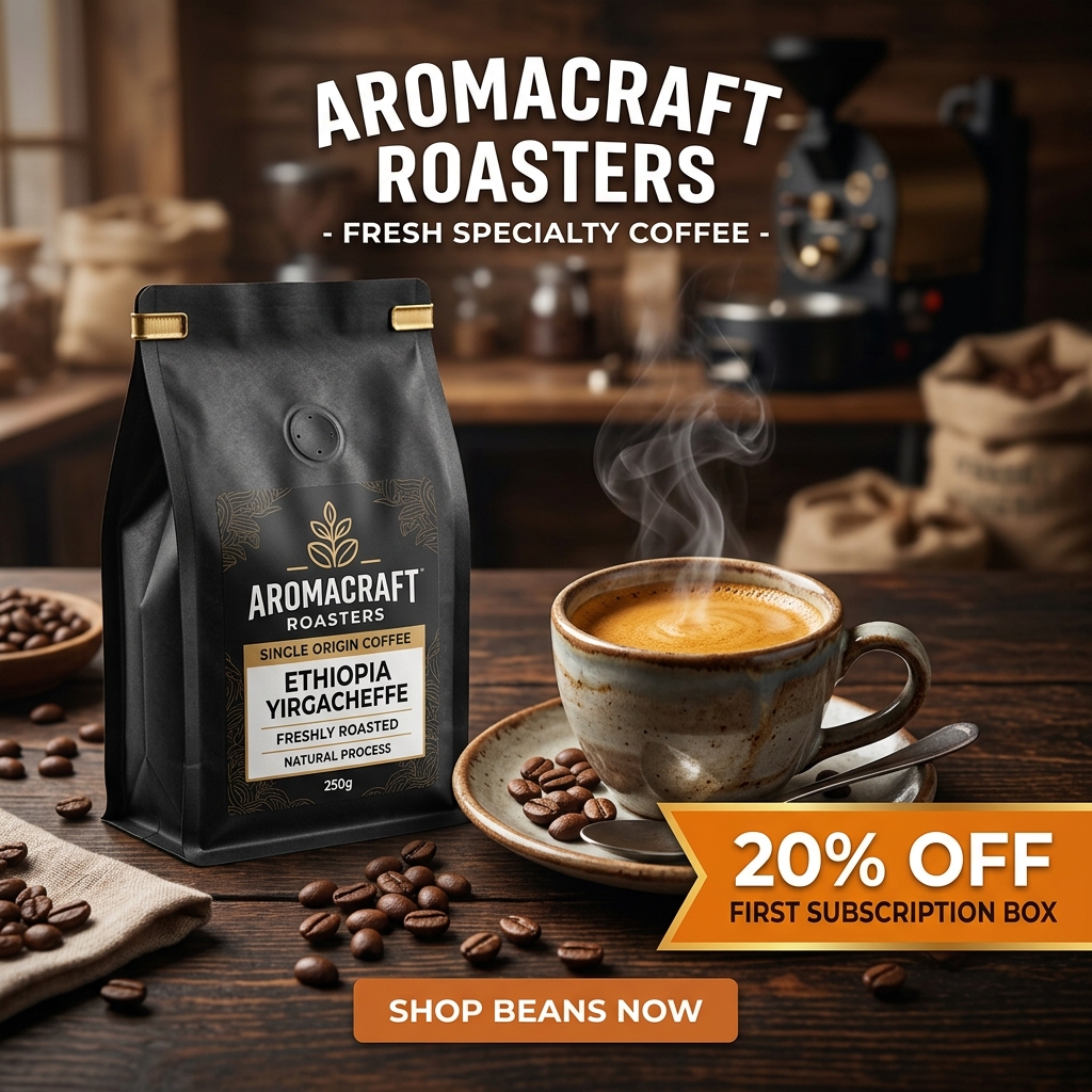 Gourmet Coffee Ad