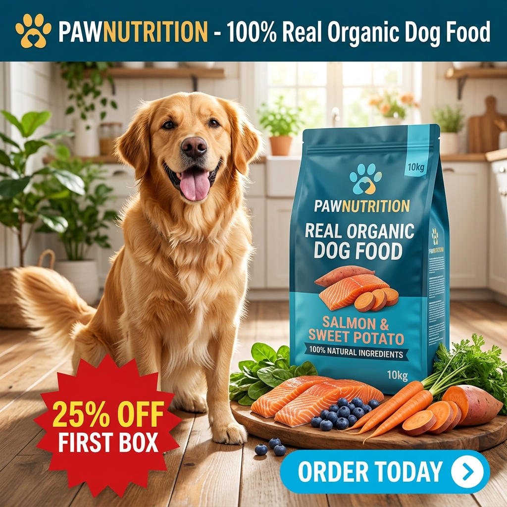 Organic Pet Food Ad