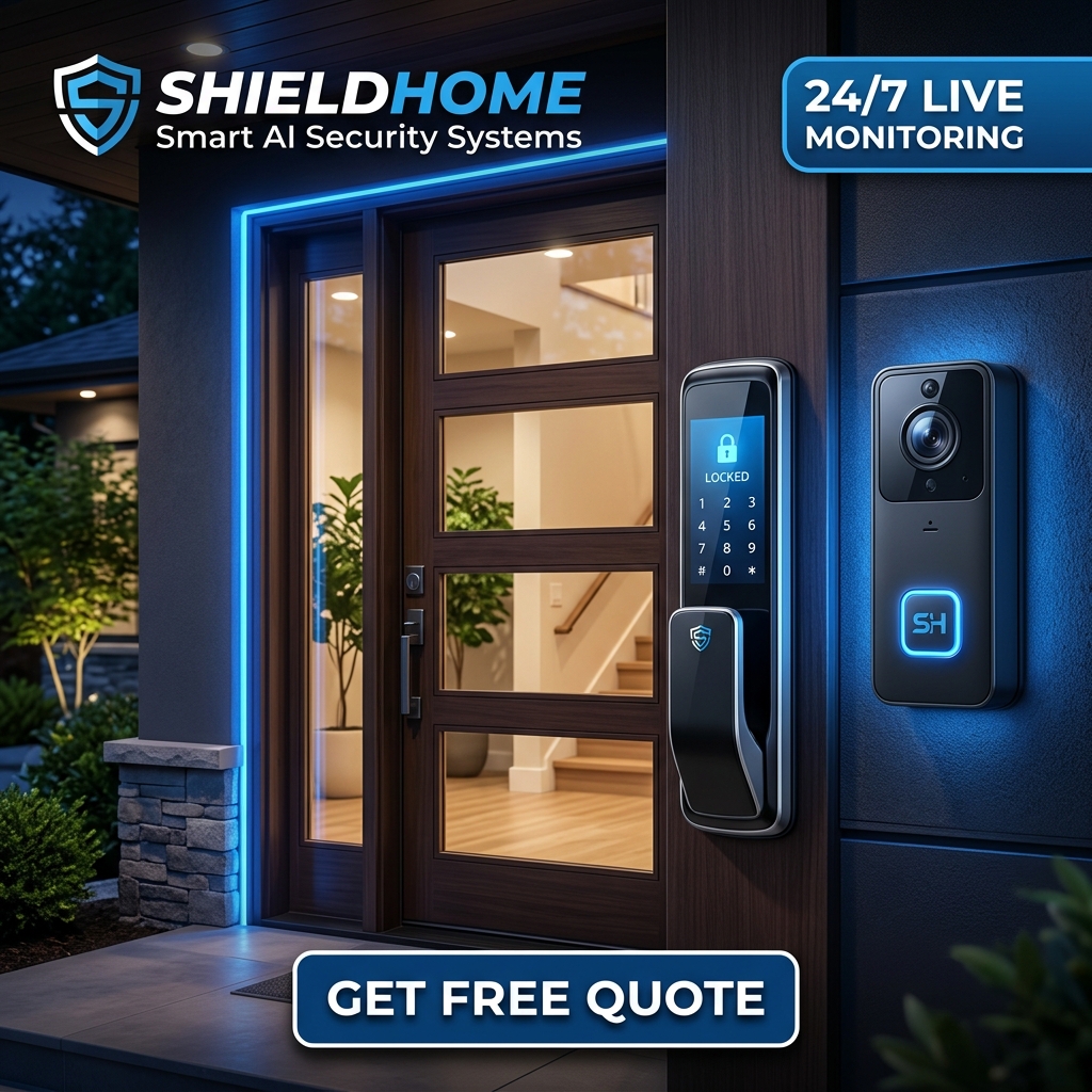 Smart Home Security Ad