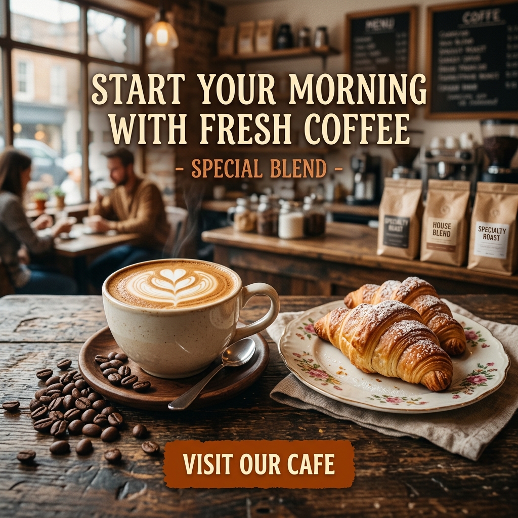 Coffee Shop Ad
